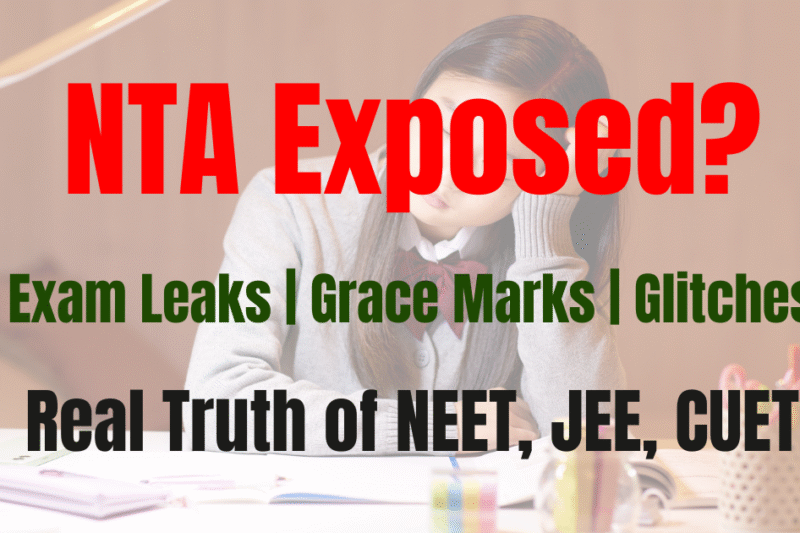 NEET, JEE & CUET Exam: Biggest Scams by NTA | Real Truth Exposed