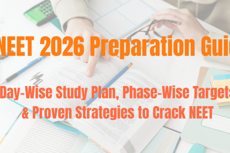 NEET 2026 | How to Prepare? | Day-Wise Planning & Targets Explained