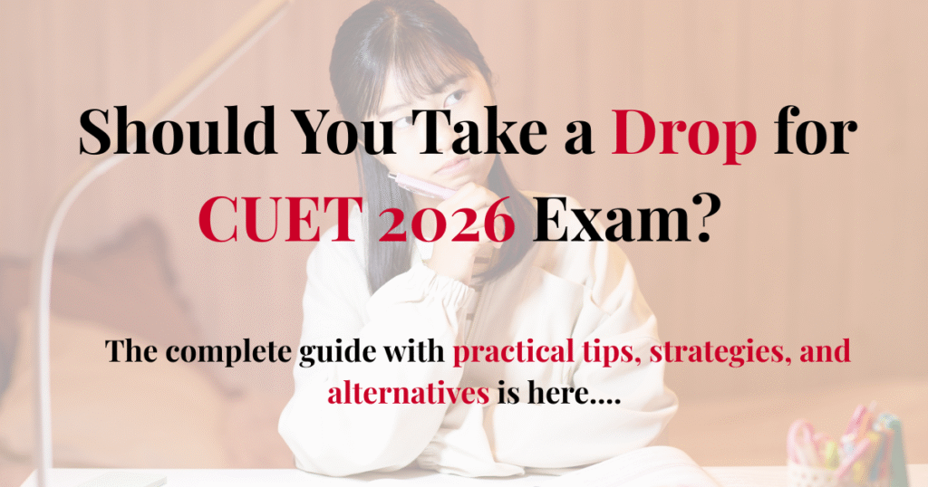 Drop for CUET 2026 exam