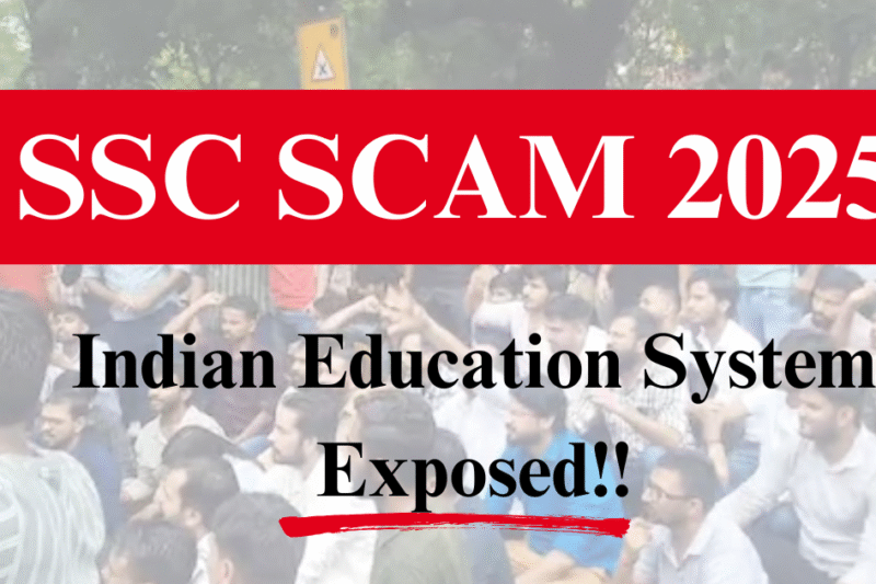 SSC Scam 2025 | Indian Education System Exposed: Class 12 Students Choose Your Careers Wisely